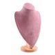 thumbnail image 2 of Exhibidor de collares y joyas, soporte para busto, cadena de terciopelo para colgantes L, 2 of 9