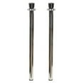 thumbnail image 2 of Tatco Heavy-duty Posts for Stanchion Stainless Steel 41" Post Black Rope - Chrome, 2 of 3
