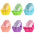 thumbnail image 1 of 600 pcs Cupcake liners Rainbow Standard Paper Baking Cups Cupcake Liners Muffin Baking Cupcake Mold to Use for Pans, 1 of 4