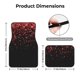 thumbnail image 5 of Balery Red Glitter1 Juego de 4 Alfombrillas para Auto, Revestimientos de Caucho Resistente, Diseño Antideslizante, 5 of 7