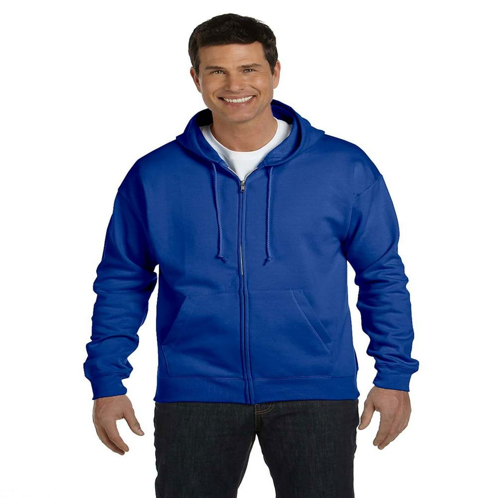 Hanes - ComfortBlend Men's Full Zip Hoodie, Style P180 - Walmart.com ...