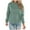 Green, variant on Gifts Ohufall Women Casual Solid Long Sleeve Loose Hooded Sweatshirt Blouse