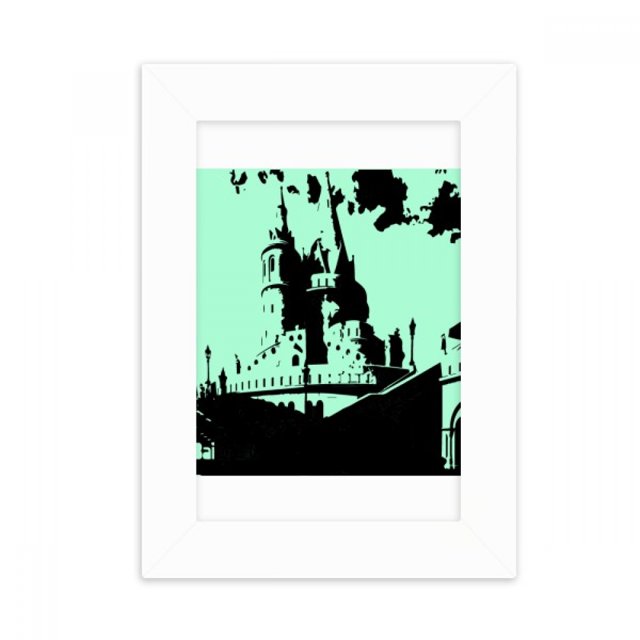 Hungary Ancient Castle Buda Desktop Photo Frame Picture Display Decoration Art Painting