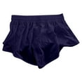 thumbnail image 4 of Arlun Running Shorts for Women Quick Dry Athletic Sports Shorts Lightweight Active Workout Gym Shorts with Zip Pocket Ladies Solid Color Loungewear Pants Navy S, 4 of 4