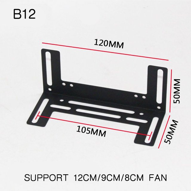 Computer Case Memory 120mm 140mm Cooling Fan Support Holder RAM Module Cooler Bracket B12 For 120mm Fan