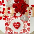 thumbnail image 3 of Decoraciones para San Valentín, adornos para San Valentín, regalos para San Valentín, manteles individuales con temática de San Valentín, manteles individuales para decoración de fiestas, manteles ind, 3 of 5