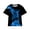 Black, variant on Xudanell Boys Soccer Shirt Cool Lightning Short Sleeve Easter Fashion Shirt for Big Boys