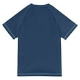 thumbnail image 6 of FORMRS Boys Rash Guard with Short Sleeves UPF 50+ Swim Shirts Sizes 3-12T, Floral Occean, 6 of 6
