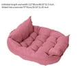 thumbnail image 4 of STARTIST Dog Bed Foldable Cat House Pet Cushion Pet Sleeping Bed for Small Large Dogs Pink, 4 of 6