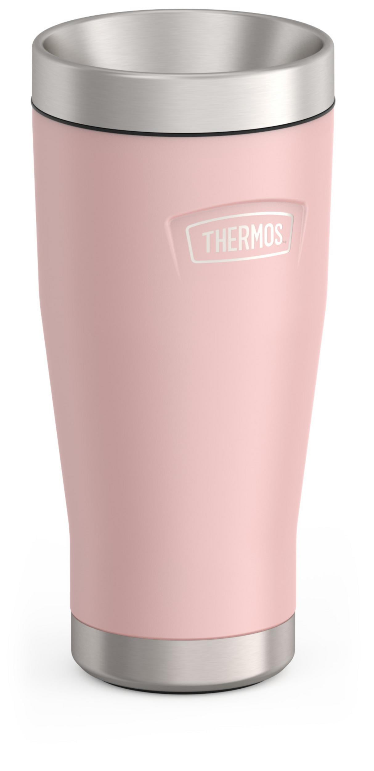 Thermos 16 Oz. Vacuum Insulated Stainless Steel Travel Tumbler - Pink Blush  : Target