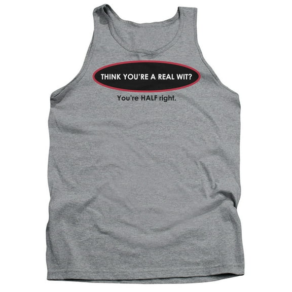 - Real Wit - Tank Top - Large