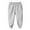 Light Gray, variant on Huanglei Boys Thermal Fleece Pants Winter Warm Solid Color Joggers Casual Sports Trousers For Kids Toddler Youth Comfortable