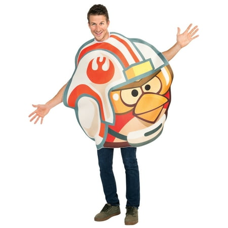 Adults Angry Birds Star Wars Rebel X-Wing Fighter Pilot Costume One