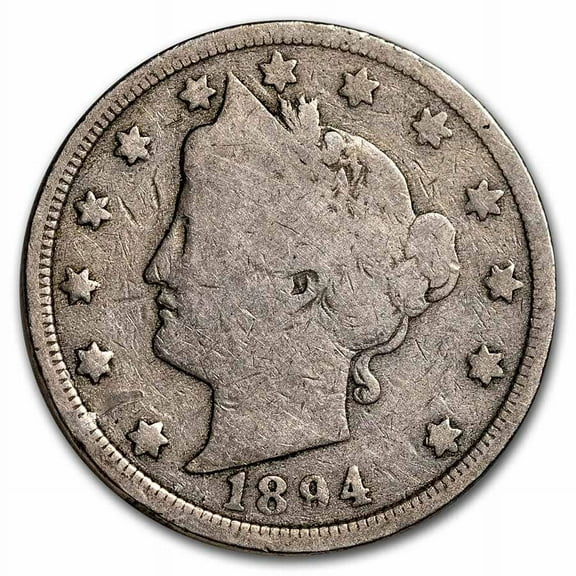 1894 Liberty Head V Nickel Good