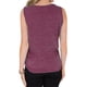 thumbnail image 5 of Qarigey Chaleco con cuello en V sin mangas con lazo delantero camiseta mujer verano botón Prendas para la parte del cuerpo Vino rojo S, 5 of 6