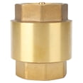 thumbnail image 1 of High Accuracy Brass Threaded One Way Non Return Check Valve For Water Gas Oil (G1''), 1 of 8