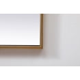 thumbnail image 7 of Metal Frame Square Mirror 42 inch in Black, 7 of 7