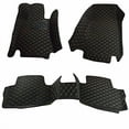 thumbnail image 2 of Custom Fit [Made in USA] All Weather Heavy Duty Full Coverage Floor Mat Floor Protection [Front and Rear] for 2020 2021 Mercedes Benz GLE Class GLE400 4Matic 5 Seater - Black Single Layer, 2 of 4