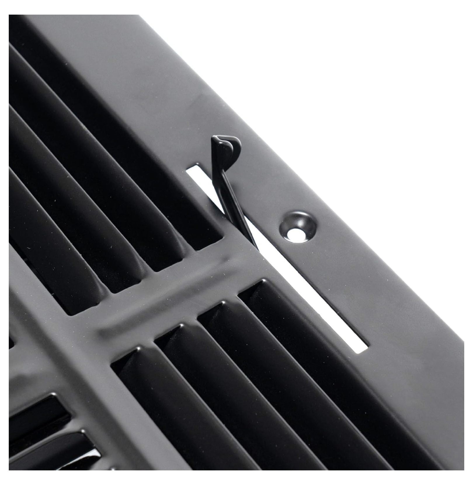 [3 Pack] Fits 14x4 Duct Opening 2 Way Steel Air Supply Diffuser by | Register Vent Cover Grill for Sidewall and Ceiling | Black | Out. Dim.: 15.75" X 5.75"