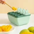 thumbnail image 4 of WHEANG Ice Children's Ice Box Home Popsicle Popsicle Homemade Ice Cube Sorbet Ice Tray, 4 of 6