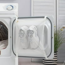 Sneaker Dryer Bag, Durable Shoe Washing Bag With Elastic Straps, Laundry Bag For Sneakers, Sneaker Wash & Dry Net Bag, Washing Machine Drying Bag For Shoes, Clothing, Laundry, Home Organization