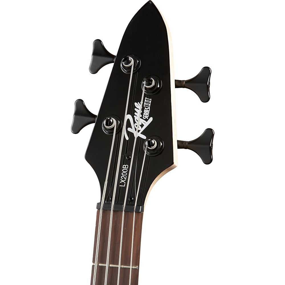Rogue LX200B Series III 4-String Solid Body Bass Guitars Candy Apple Red