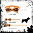 thumbnail image 2 of Pajarita para perro o gato, ideal para decorar fiestas, con dibujos de calabazas., 2 of 4
