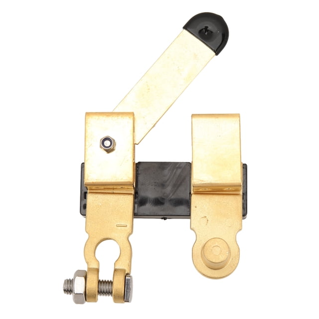 Interruptor de desconexión de batería negativa de poste superior de 11mm, interruptor de desconexión de batería de 12V 24V para coches, RV, barcos marinos y camiones
