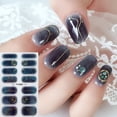 thumbnail image 1 of Pegatinas de uñas de imitación de diamantes para hornear sin gel, pegatinas de uñas de alce y copos de nieve para Halloween y Navidad, pegatinas de uñas DIY, 1 of 1