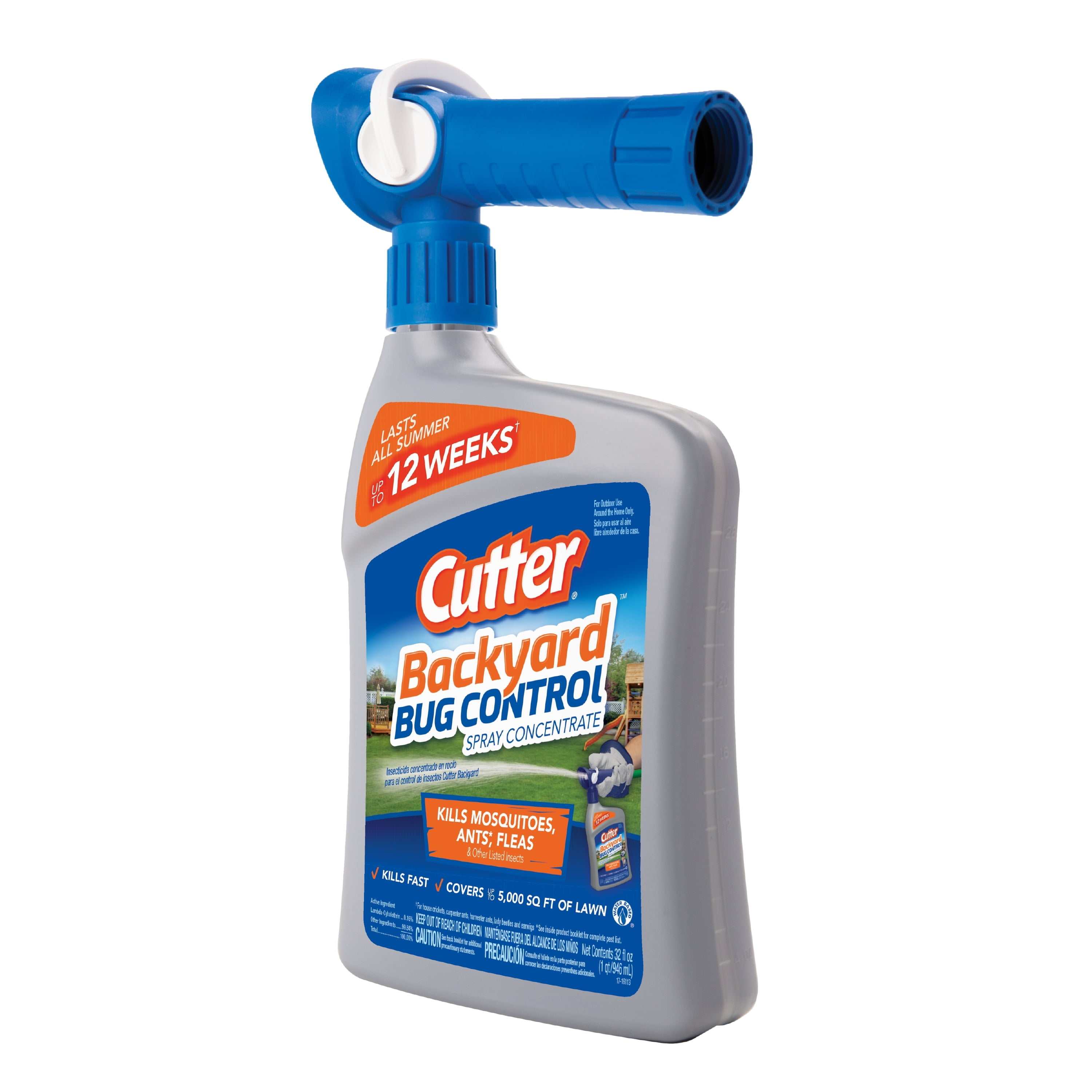 Cutter Backyard Bug Control Insecticide Concentrate With Quickflip