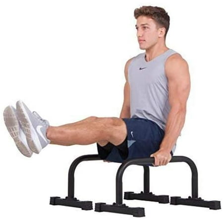Body Power New Push up Stand Parallettes 12x24 inch Non-Slip...