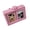 Pink, variant on 3Inch Rotating Photo Frame With 12 Slots Plastic Pictures Holder Display Stand For Desktop Decoration And Gift Giving