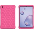 thumbnail image 3 of Epicgadget Case for Samsung Galaxy Tab A 8.4 SM-T307/T307U (2020), Soft Lightweight Diamond Grid Slim Protective Silicone Cover Case (Pink), 3 of 5