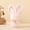 Pink, variant on Charming Bunny Favor Towel - Delightful Rabbit Themed Hand Towel, Excellent as Wedding Souvenir, Birthday Party Gift, Holiday Memento or Thoughtful Thank You Present