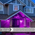 thumbnail image 5 of Sunlite LED A19 Colored Light Bulb, 3 Watts (25w Equivalent), E26 Medium Base, Non-Dimmable, UL Listed, Party Decoration, Holiday Lighting, Purple, 3 Pack, 5 of 6