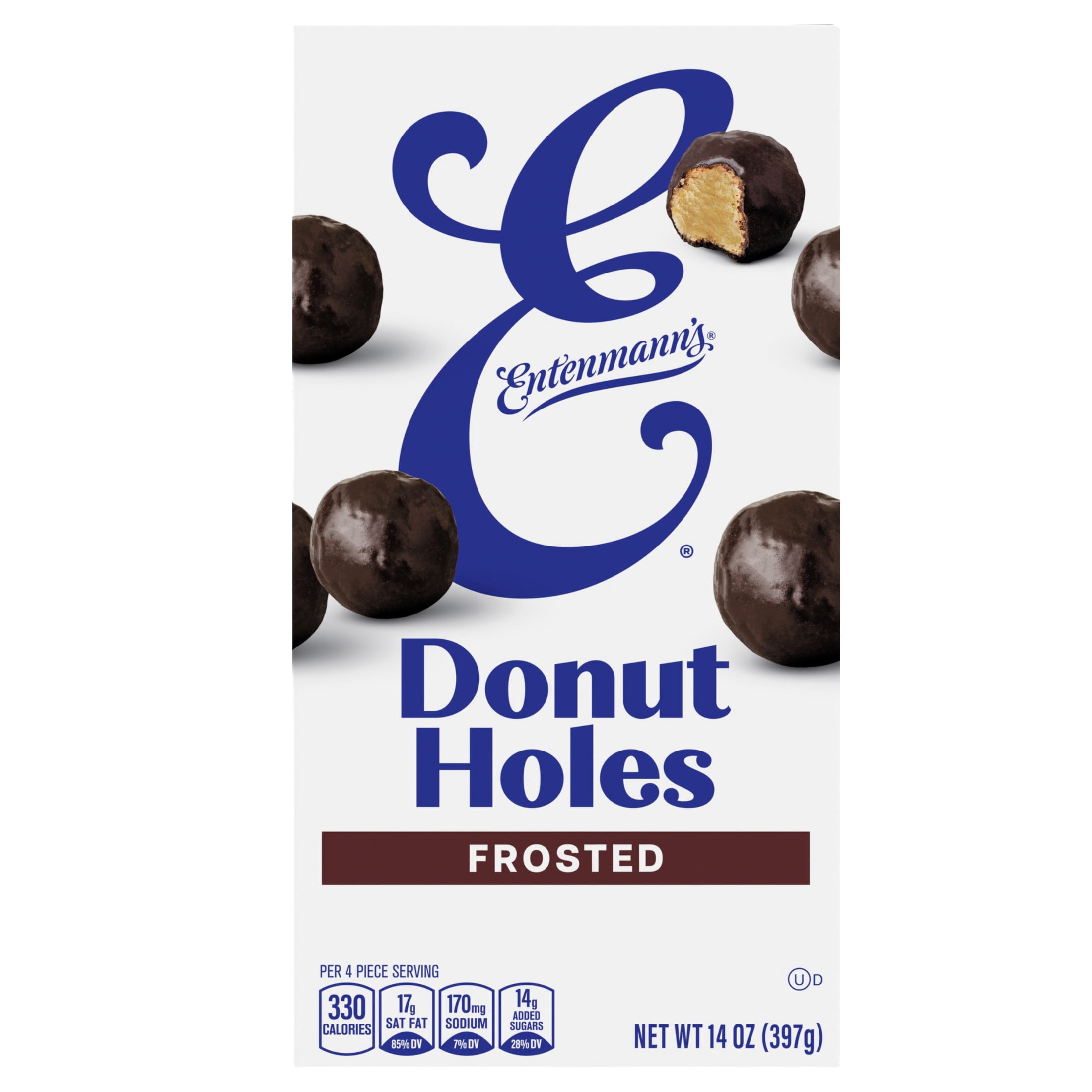 Entenmann's Pop'ems Devil's Food Glazed Donut Holes, 13 oz