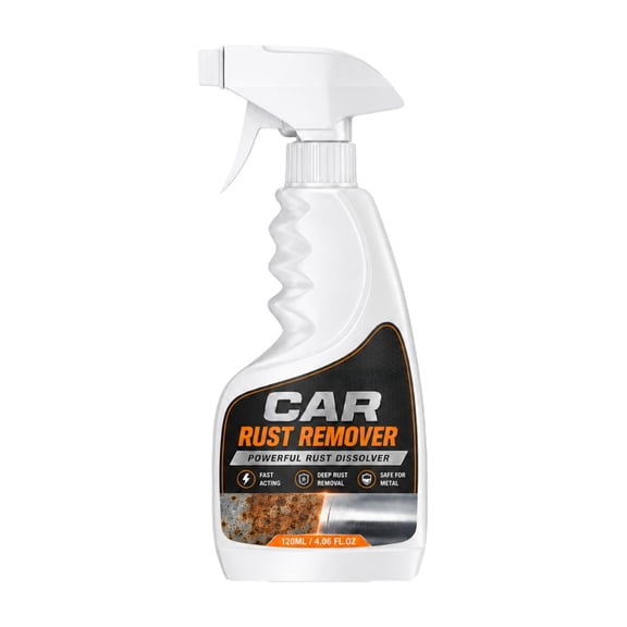 Wheel Rust Remover Spray for Rims - Powerful Cleaner for Rust, Brake Dust & Oxidation, Restores Shine to Alloy & Chrome Wheels, Non-Corrosive for DIY, 4.2 fl oz