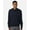 Navy, variant on DG446 Men's New Classics Quarter-Zip Sweater-Graphite-L