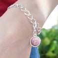 thumbnail image 3 of I Ruff Love You Dog Funny Humor Silver Plated Bracelet with Antiqued Charm, 3 of 5