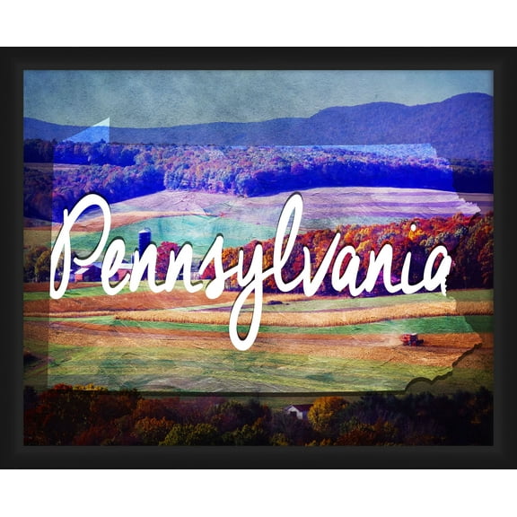 PTM Images,Pennsylvania Contour