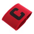 thumbnail image 1 of OULII Brassard Réglable en Néoprène Rouge pour Soccer et Basketball en Extérieur, 1 of 8