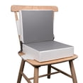 thumbnail image 1 of Kalawen Asiento Elevador para Silla de Cocina, 2 Piezas Mejoradas Correas Lavables de PU Hebilla de Seguridad Asiento Elevador para Silla para Niños Pequeños, Asiento Elevador Portátil de Viaje para N, 1 of 5