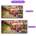 thumbnail image 5 of Be My Valentine's Brittany Spaniel Truck Full of Love Flower Balloon Desk Mat Full Keyboard Mouse Pad Brittany Dog Lover Gifts Idea Large Mousepad - 02029, 5 of 5