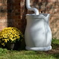 thumbnail image 5 of FCMP Outdoor Catalina 45 Gallon Rain Catcher Barrel w/ Hose, Light Granite, 5 of 11