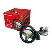 Thrustmaster Ferrari Universal Challenge 5-in-1 Racing Wheel - Wheel and pedals set - wired - for Sony PlayStation 2, Nintendo GAMECUBE, PC, Nintendo Wii, Sony PlayStation 3