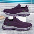 thumbnail image 3 of NOKIO Men's Sneakers Comfortable Wide Width Sock Shoes Non-S𝗅ip Mesh Casual Running Shoes Breathable Soft Knit Sneakers for Daily Walking, Tennis Sport, 3 of 3