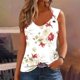 thumbnail image 1 of Puntoco Camisetas sin mangas ajustadas para mujer Camisetas sin mangas para mujer Camisetas de verano Blusas holgadas informales sin mangas con cuello redondo, 1 of 5