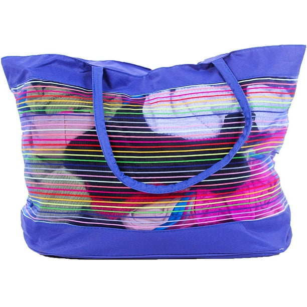 Maxx Gear Large Mesh Beach Tote Bag Walmart Com Walmart Com