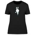 thumbnail image 1 of Cute Rabbit Ok Pose Cartoon T-Shirt Women -Image by Shutterstock, Female Large, 1 of 2
