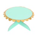 thumbnail image 1 of Cake Stands Birthday Party Cupcake Stand 13 Inch Single Tier Cardboard Display, 1 of 2